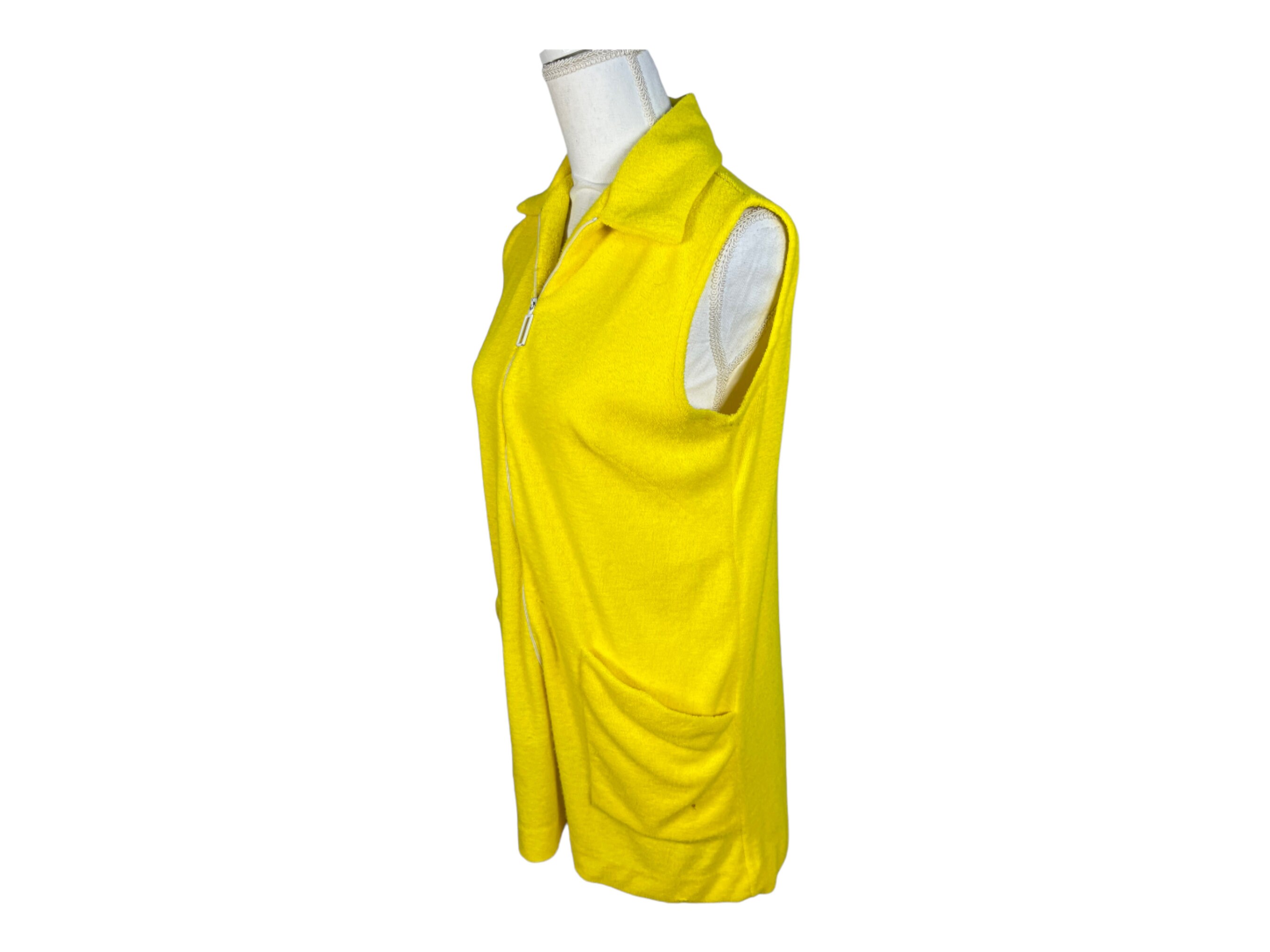 Vintage Terry Cloth Dress/coverup Etsy