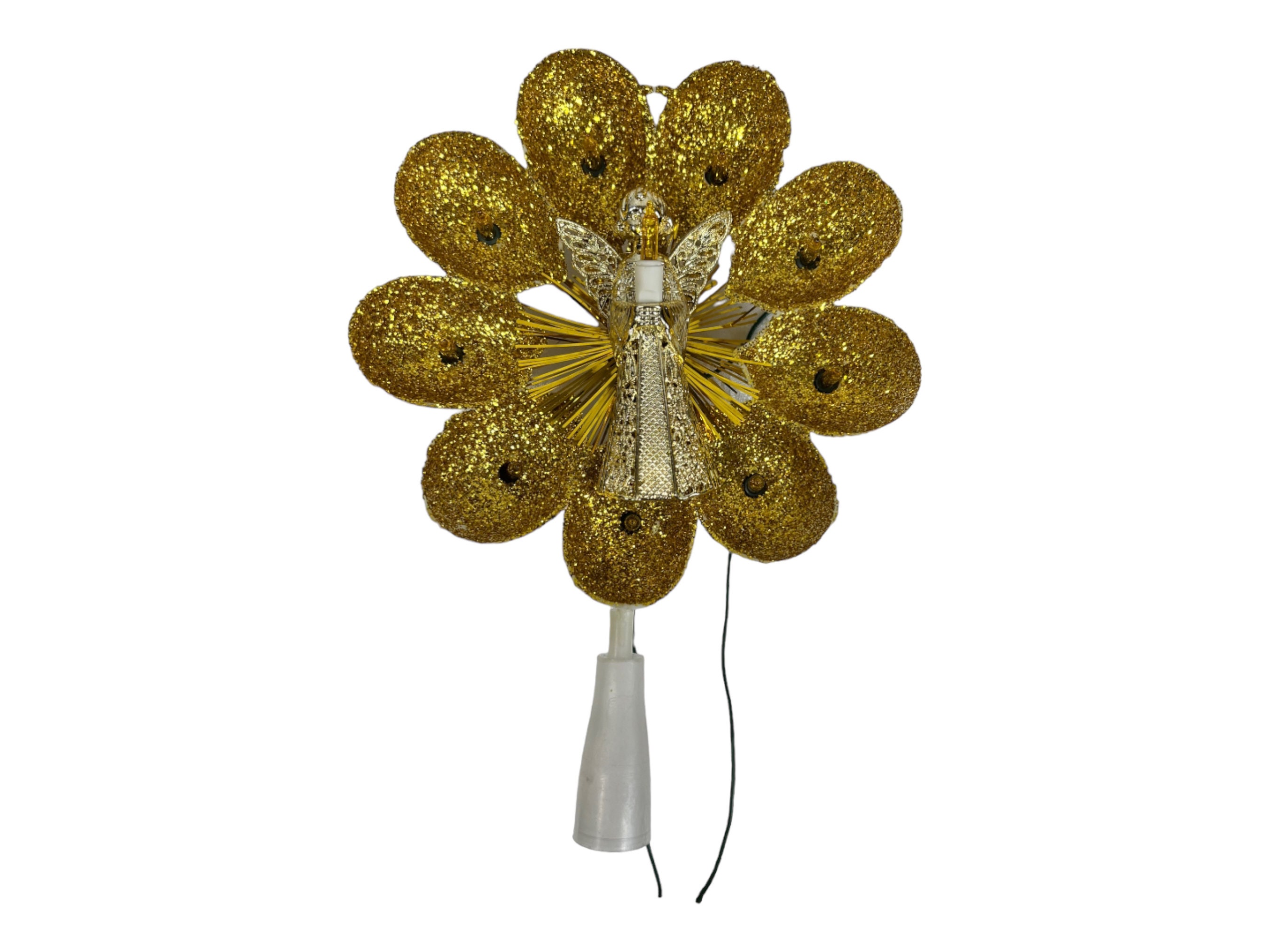 Midcentury Lighted Tree Topper Etsy