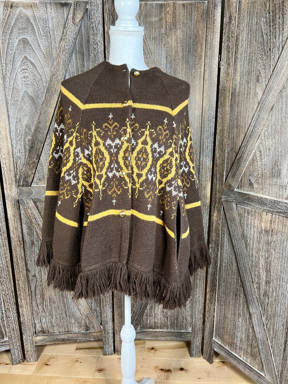 Mid Century Poncho! - image 1