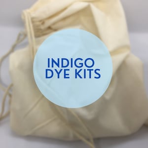 Eco Indigo Dyeing Kit (Plant Based Dye) - Small Kit