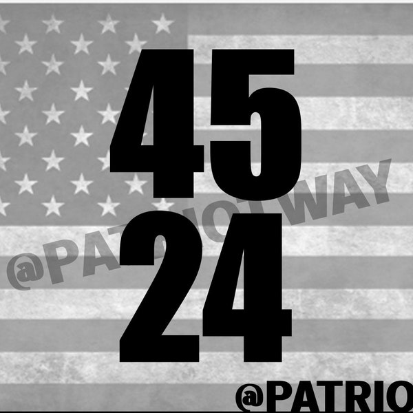 TRUMP FIGHT 2024 Vinyl Decal Sticker MAGA DONALD PRESIDENT FLAG - Foto 8