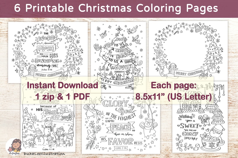 Printable Christmas Bible Verse - Il 794xN.4456541587 Qogv