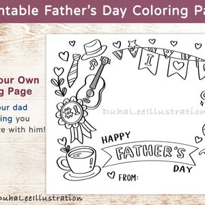 Printable Father's Day Bible Verse Coloring Pages, Father's Day ...