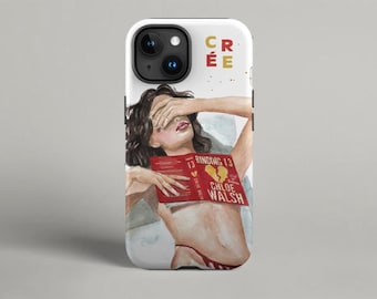 Binding 13 book phone case | Chloe Walsh book phone case | hair color and skin options | MagSafe available