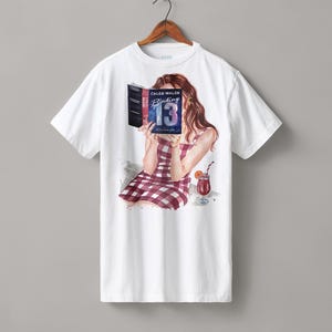 Binding 13 book heavyweight boyfriend fit t-shirt | hair options