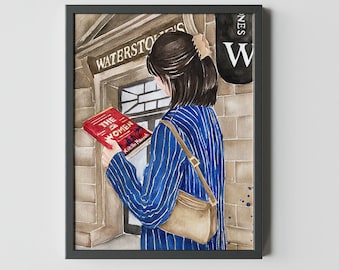 The Women book art print | Kristin Hannah book wall art