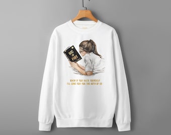 God of Fury book Sweatshirt | Rina Kent Fantasy Book Pullover | Dark Academia Sweater