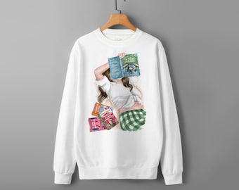 In Your dreams book sweatshirt | Sarah Adams books Inspired cozy pullover | hair color and skin options