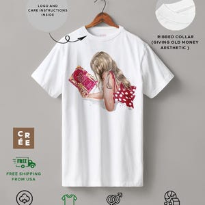Once Upon a Broken Heart book heavyweight boyfriend fit t-shirt | hair & skin options imagen 2