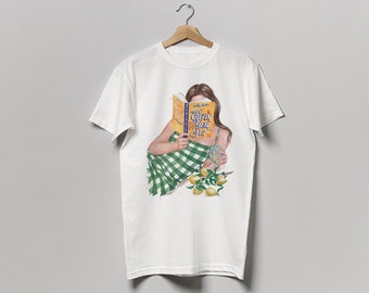 The Seven Year Slip von Ashley Poston Buch-T-Shirt | DICKES Buch-T-Shirt aus 100 % Baumwolle (NEUE Größentabelle von XS bis 5XL)