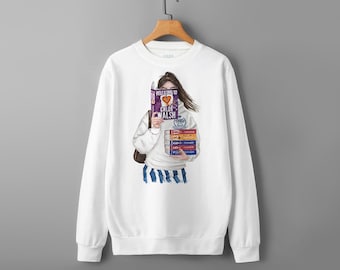 Releasing 10 book sweatshirt | Boys of Tommen series sweater | UK and US covers | hair and skin options