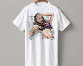 Butcher & Blackbird book heavyweight boyfriend fit t-shirt | hair and skin options