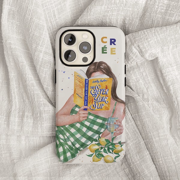 The Seven Year Slip by Ashley Poston book phone case | Matte tough phone case | The Seven Year Slip book phone case