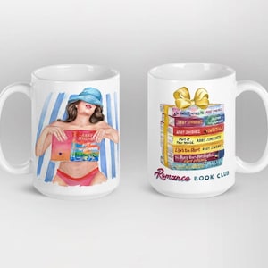 Just for the Summer book ceramic mug | 15 oz mug