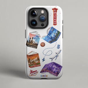 Windy City Series books phone case | tough phone case
