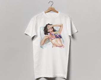 The Conditions of Will book t-shirt | hair color and skin options