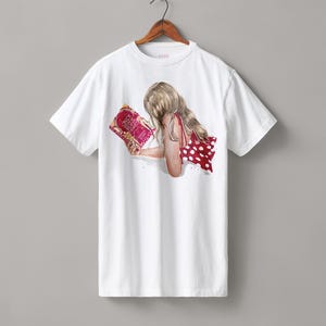 Once Upon a Broken Heart book heavyweight boyfriend fit t-shirt | hair & skin options