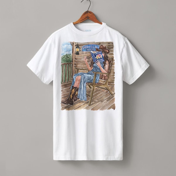 Fever Dream (Emerald Lake #1) book heavyweight boyfriend fit t-shirt | hair & skin options