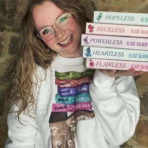 Chestnut Springs books collection sweatshirt | Elsie Silver books sweater | boot color options
