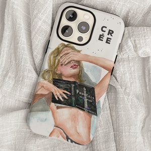 Powerless book phone case | tough phone case | hair color and skin options