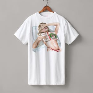 Magnolia Parks book heavyweight t-shirt | hair & skin options