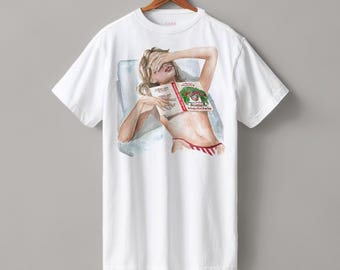 Magnolia Parks book heavyweight t-shirt | hair & skin options