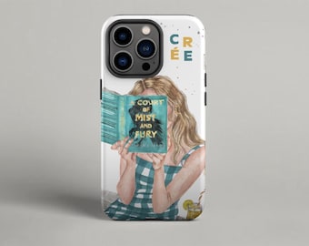 A Court of Mist and Fury book phone case | hair options | MagSafe available