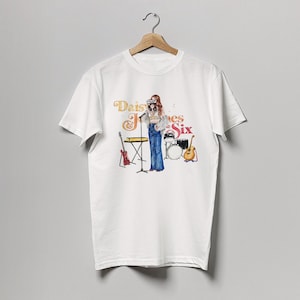 Daisy Jones & The Six book t-shirt | Taylor Jenkins Reid book t-shirt | 100% cotton tee
