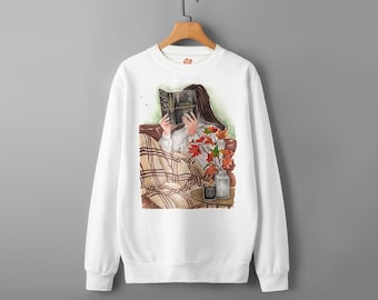 Alchemised book Sweatshirt | SenLinYu Inspired Fall Cozy Pullover | Bookish fall sweater | hair color options