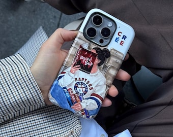 Rewind It Back book phone case | Windy City series phone case | hair color and skin options