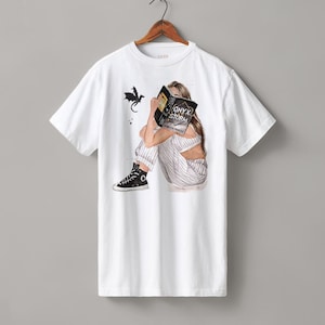 Onyx Storm heavyweight boyfriend fit t-shirt | hair & skin options