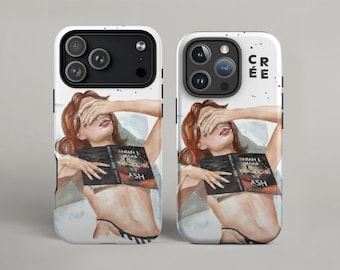 Kingdom of Ash book tough phone case | hair & skin options | MagSafe available