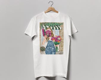 Practice Makes Perfect book t-shirt | 100% cotton tee | hair color and skin options