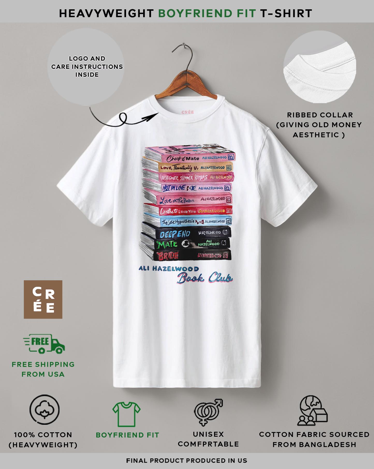 Ali Hazelwood Books Heavyweight Classic Tee - Etsy