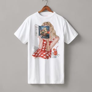 Magnolia Parks The Long Way Home book heavyweight t-shirt | hair & skin options