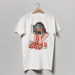Magnolia Parks The Long Way Home book t-shirt | 100% cotton tee | hair color options