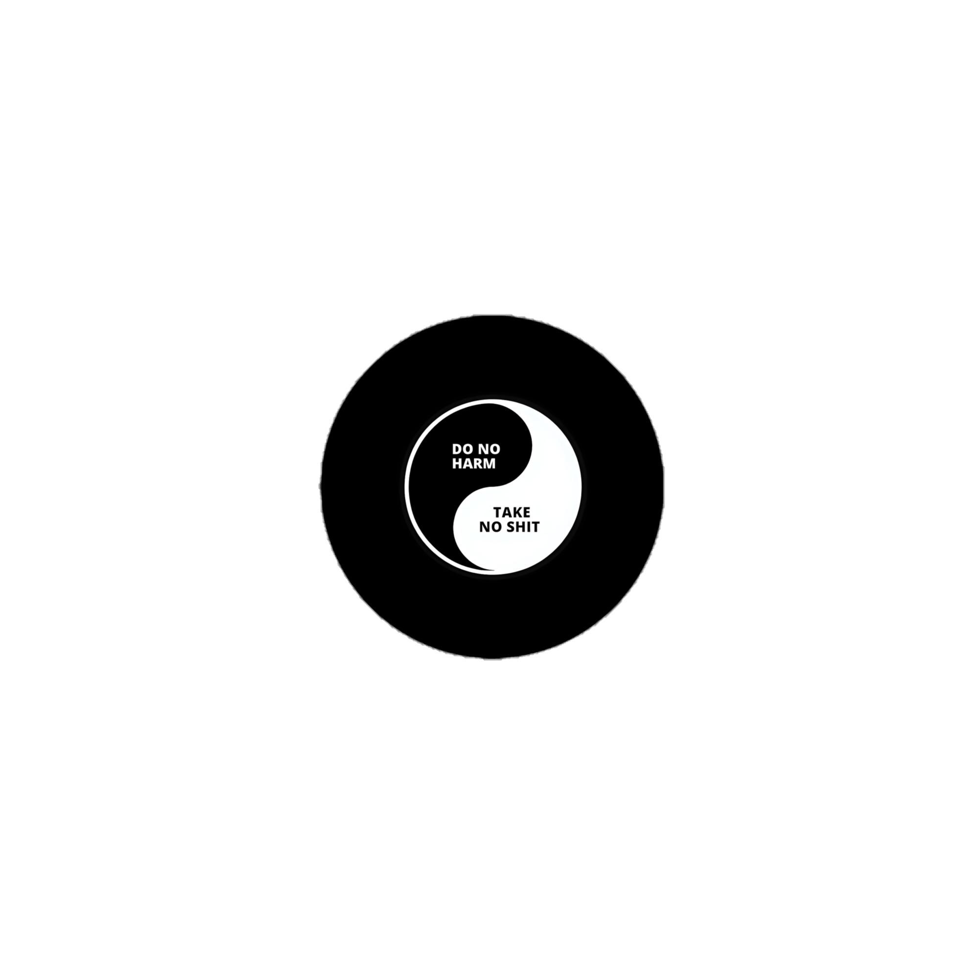 Funny Yin and Yang Sticker Die Cut Decal Assorted Sizes, Premium Vinyl ...