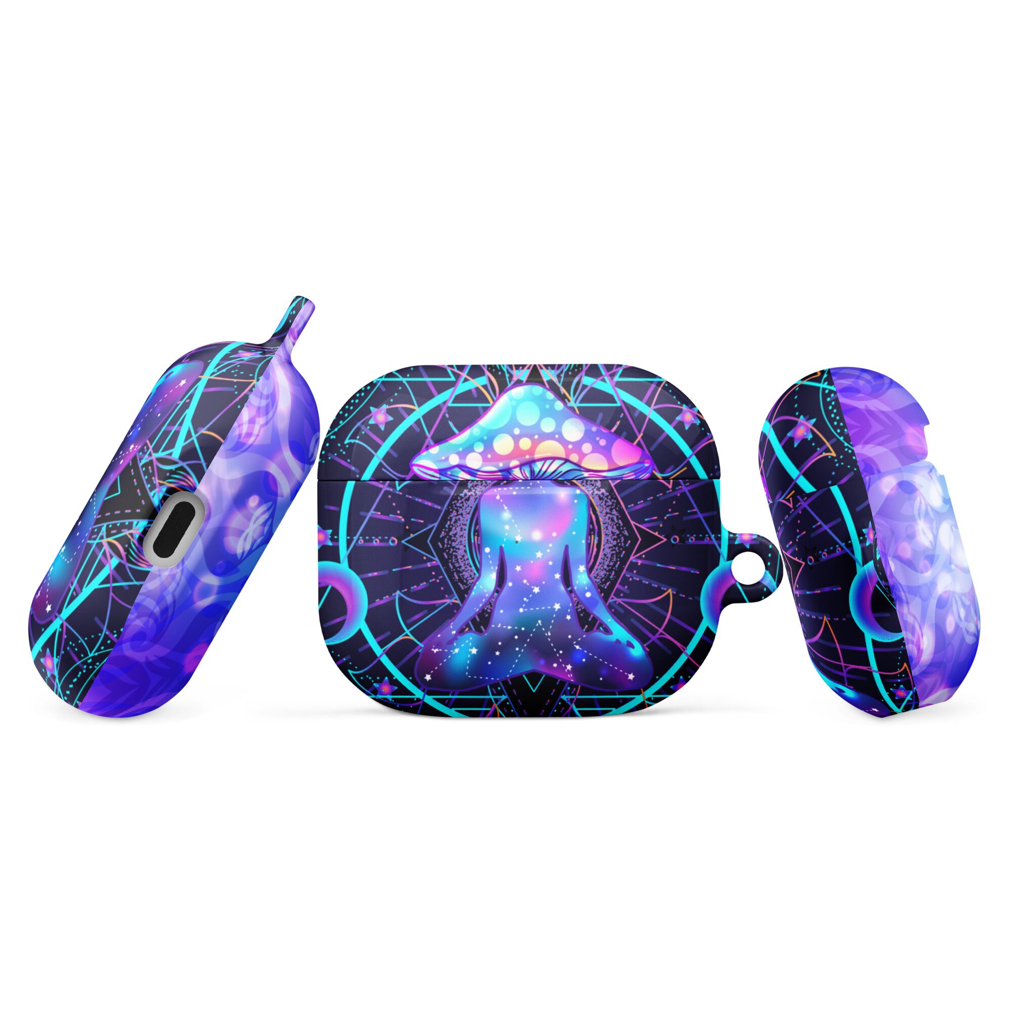 Psychedelic Mushroom Case for Airpods® - for Airpods Gen 1 , 2 and Psychedelic Mushroom Case for Airpods® - for Airpods Gen 1 , 2 and