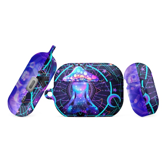 Psychedelic Mushroom Case for Airpods® - for Airpods Gen 1 , 2 and Psychedelic Mushroom Case for Airpods® - for Airpods Gen 1 , 2 and