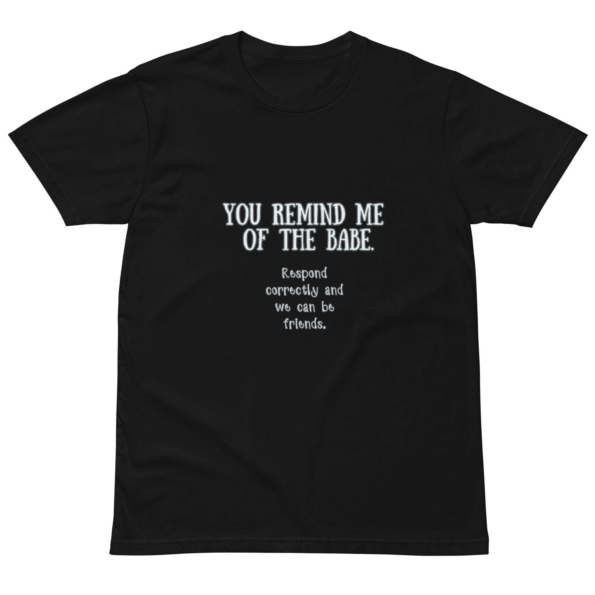 8oz BLACK You Remind Me of the Babe Flask 8oz BLACK You Remind Me of the Babe Flask