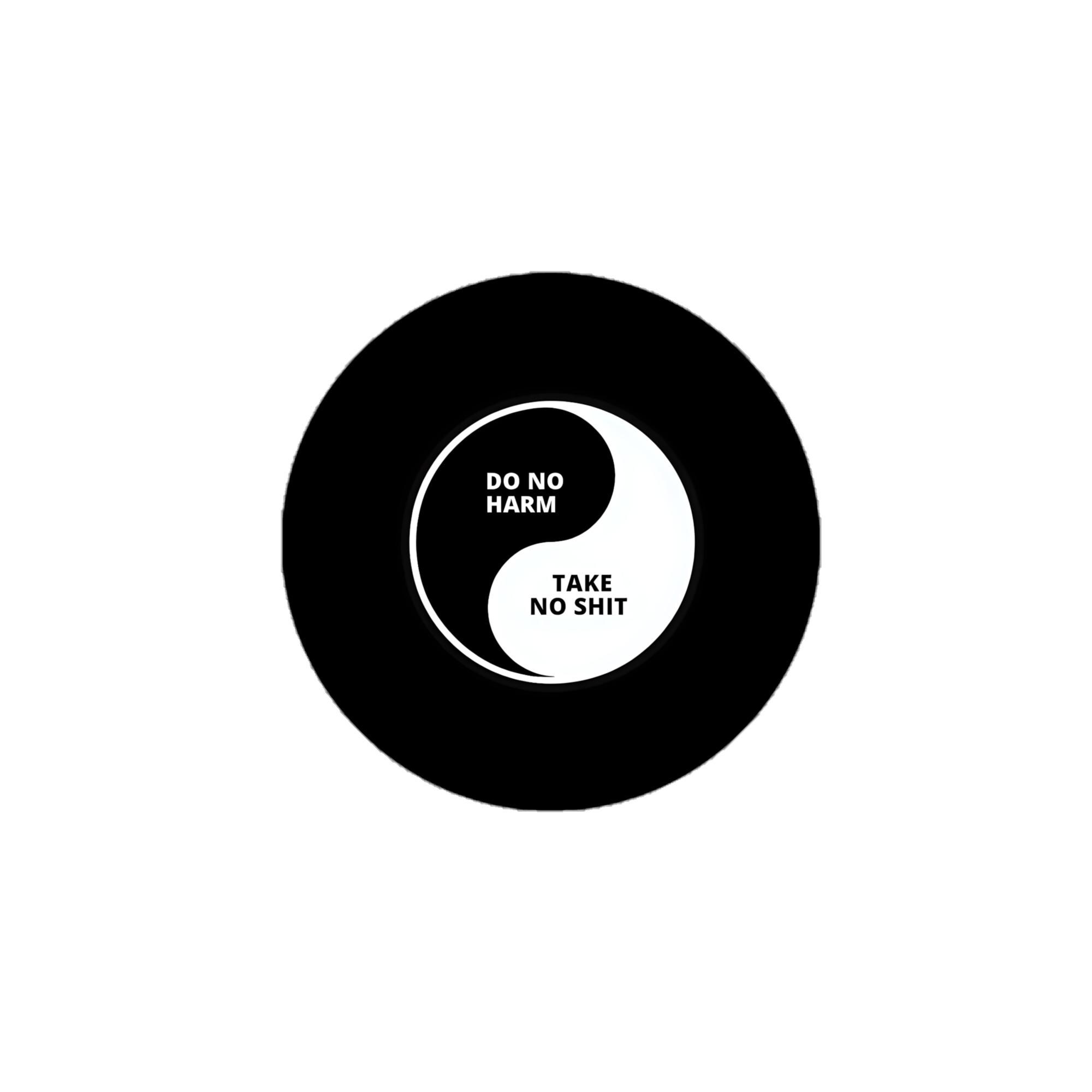 Funny Yin and Yang Sticker Die Cut Decal Assorted Sizes, Premium Vinyl ...