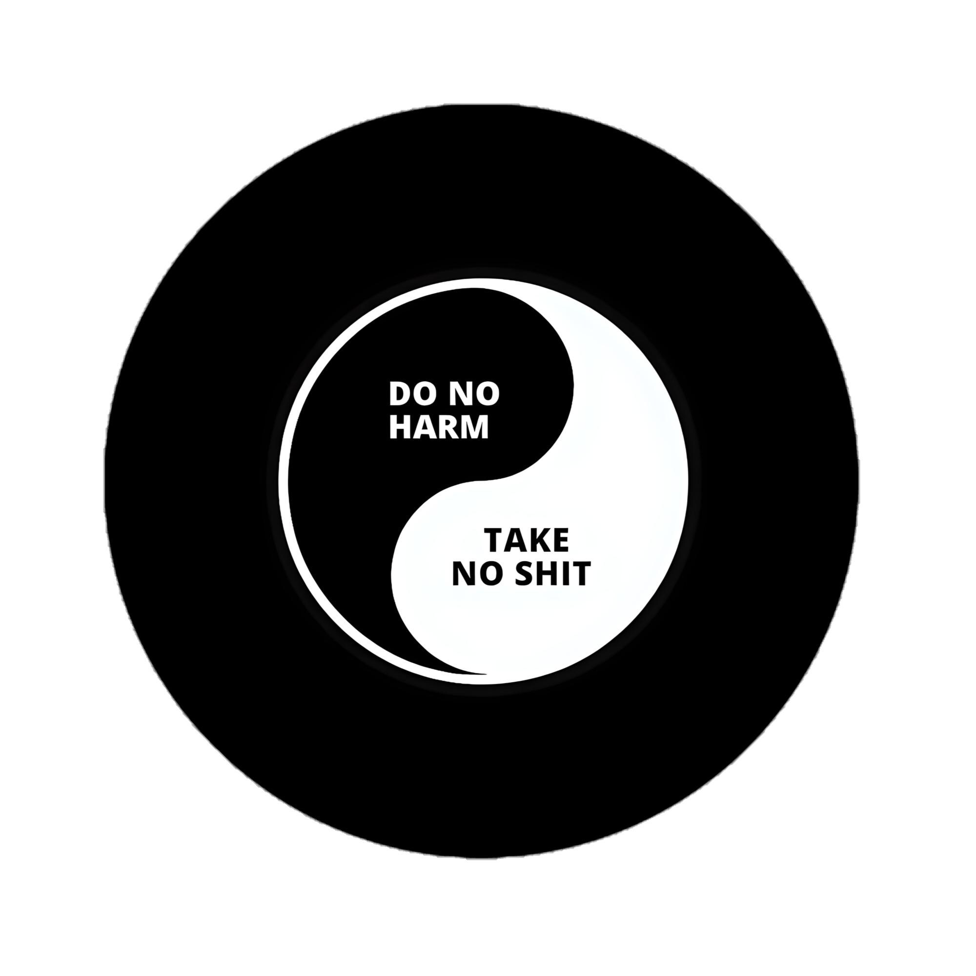 Funny Yin and Yang Sticker Die Cut Decal Assorted Sizes, Premium Vinyl ...