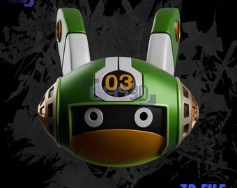 Vegapunk 03 And 04 Head 3D STL file digital download