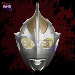 Ultraman GAIA Helmet 3D File Digital Download