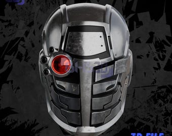 Deadshot New 52 Helmet 3D STL File