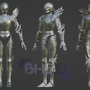 Griffitho Reincarnation Armor 3D File Digital Download (please read the description)