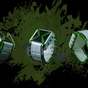 Ben10 Omniverse Revamp 3D STL File (Not a real watch just file)