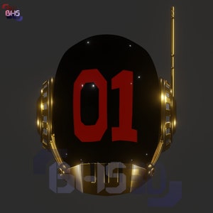 Vegapunk 01 Shaka Helmet 3D File digital download