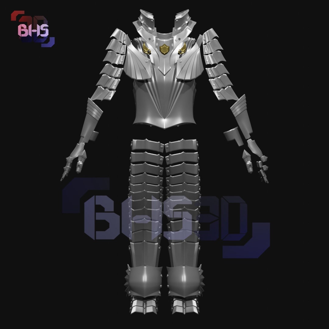 Griffith armor 3D File Digital Download (read item details)