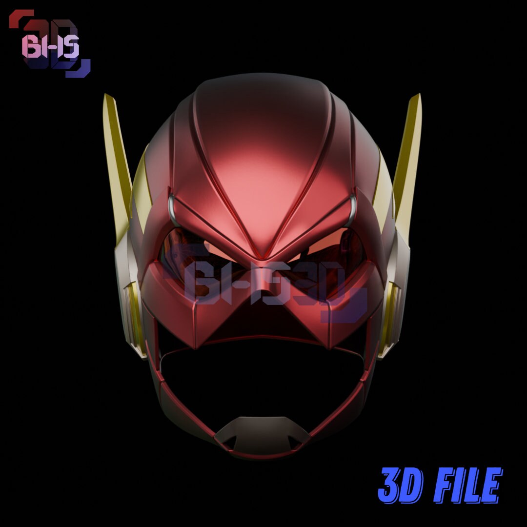 The Flashu Suicidesquad Helmet 3D File Digital Download - Etsy